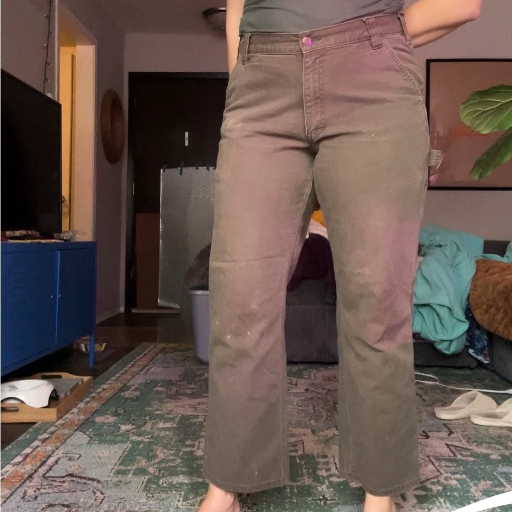 Carhartt Olive Green Pants